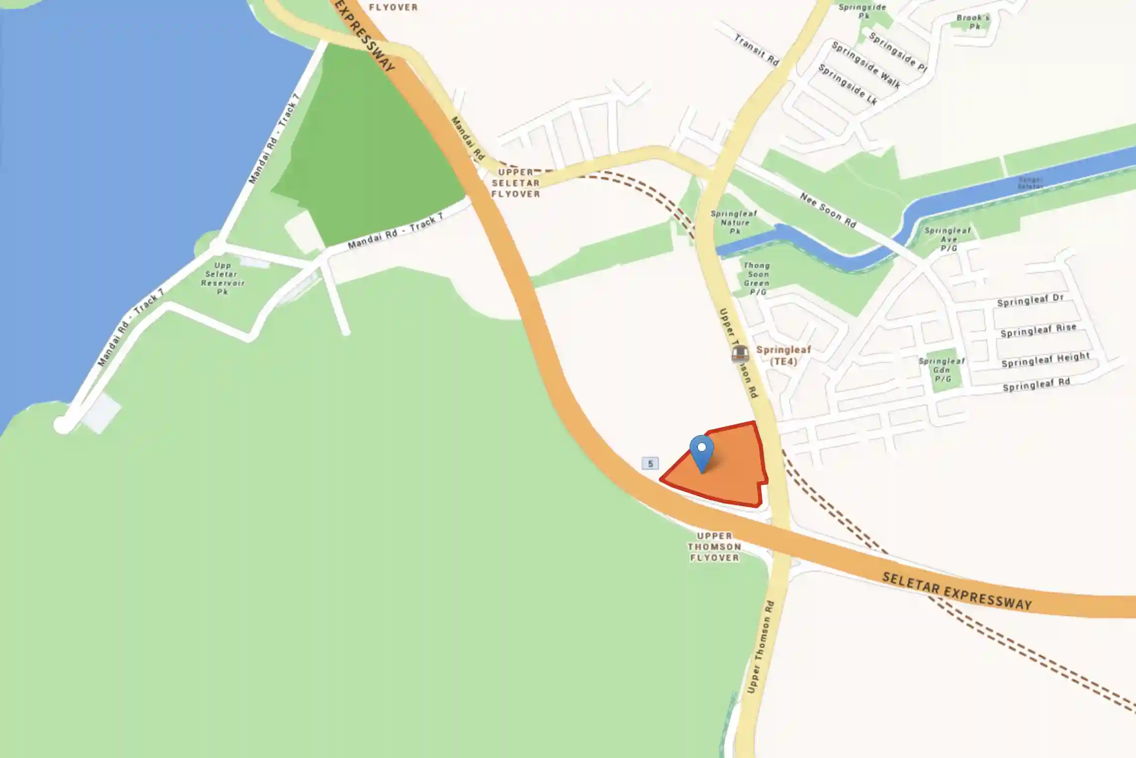 Upper Thomson Road Parcel B GLS Location Map 1 Upper Thomson Road Parcel B GLS Location Map 1