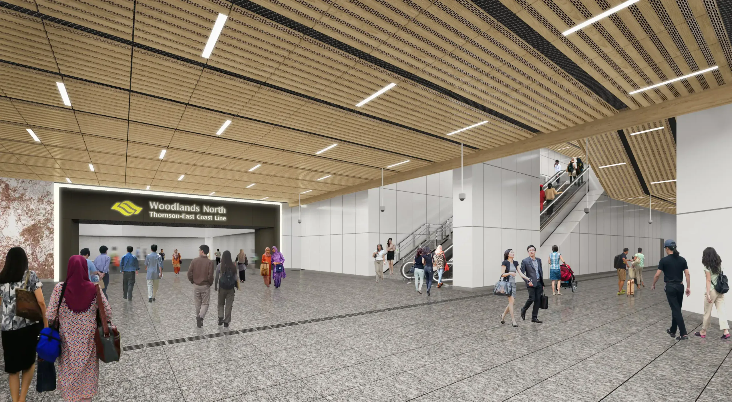 Johore Singapore RTS Woodlands North Station scaled 1 Johore Singapore RTS Woodlands North Station scaled 1