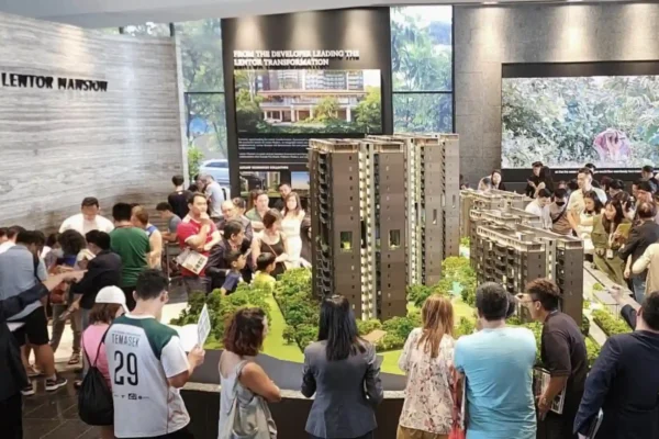 Lentor Mansion sells 75 of units on launch weekend 1