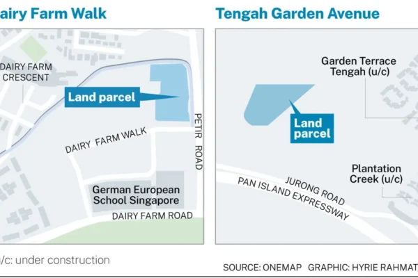 Tengah and Dairy Farm Location Map for GLS 2025
